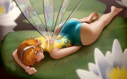 ai_generated ass fairy female gallica large_ass lying lying_on_stomach metaphor:_refantazio no_sound presenting_hindquarters tagme video