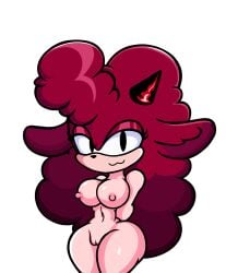 anthro auburn_hair breasts edit female friday_night_funkin friday_night_funkin_mod furry maiko_(neutroa) mobian_(species) mrdrezq nude nude_filter pussy sega sheep solo sonic_(series) sonic_the_hedgehog_(idw) sonic_the_hedgehog_(series) tagme