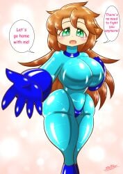 1girls bodysuit large_breasts long_hair mega_man mega_man(classic) mega_man_(character) roco_(sulfer-kokegitsune) rule_63 sulfer-kokegitsune tagme