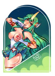 league_of_legends poposhirat soraka star_guardian_series star_guardian_soraka