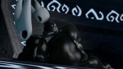 1boy 1girls 1other 3d animated ass big_ass big_breasts black_body breasts completely_nude completely_nude_female female full_body hollow_knight hornet_(hollow_knight) incest ironhawk male/female naked naked_female no_sound nude nude_female on_front penis protagonist_(hollow_knight) sex tagme video