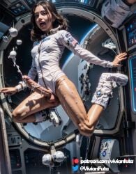 ai_generated cum cumshot futa_only futanari gravity space spacesuit vivian_futa