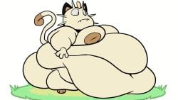 1boy animated anthro areolae ass belly belly_expansion bloat bloated_belly bloating burp burping expansion fart fart_fetish fart_inflation farting fat feline feline_humanoid furry gurgling gurgling_noise hips hyper hyper_belly inisuu large_ass large_belly male male_focus male_only meowth moobs morbidly_obese morbidly_obese_male nipples nude nude_male obese obese_male overweight overweight_male pokemon pokemon_(species) shortstack sound sound_effects sound_warning stomach tagme thick_thighs thighs video weight_gain wide_hips