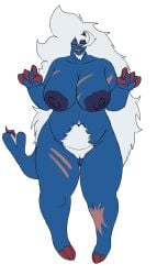 big_breasts breasts chubby kuroinsolitude pokémon_(species) pokemon samurott thick_thighs wide_hips