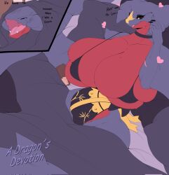 big_breasts breasts foxnick12 garchomp huge_breasts pokémon_(species) pokemon pokemon_(species) thick_thighs wide_hips