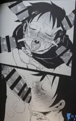 monkey d luffy from one piece by yumiya