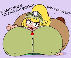 goombella from mario (series) by kumoken