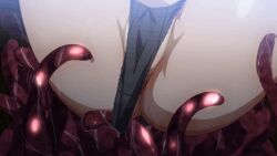 animated female panties_ripped rakuen_shinshoku_island_of_the_dead tentacle