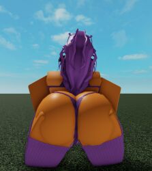 1girls 3d artist_request ass bent_over big_ass bikini engineer_(tds) roblox roblox_game robloxian source_request tagme tower_defense_simulator