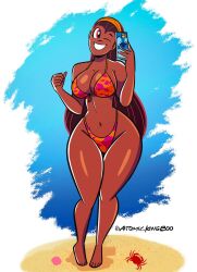 1girls artist_name ass atomickingboo big_ass big_breasts breasts brown-skinned_female brown_body brown_hair brown_skin busty curvaceous curvy curvy_figure dark-skinned_female dark_hair dark_skin digital_drawing_(artwork) digital_media_(artwork) eyebrows eyelashes eyes female female_focus hair hips large_breasts legs lips long_hair original original_character shaylynn_summer thick thick_hips thick_legs thick_thighs thighs voluptuous wide_hips