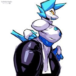 ass big_ass big_thighs black_legwear black_thighhighs blue_hair bottom_heavy breast_squeeze breasts cat_ears cat_girl cat_humanoid child_bearing_hips clothed clothed_female clothing covered_breasts cross cute cute_fang deltarune face_in_crotch felid feline feline_humanoid felis fingerless_gloves floating_hands gigantic_thighs gloves gynoid hands_on_thighs happy head_on_thighs hi_res highres hips hips_wider_than_shoulders holding_tablet hourglass_figure huge_thighs knee_boots large_breasts large_female large_thighs leotard looking_at_viewer massive_thighs pink_clothing pixel_art robot robot_girl robot_humanoid rohan_furries short_hair sitting slim_waist smaller_male smile smiling tall_female tasque_manager_(deltarune) thick_legs thick_thighs thigh_gap thunder_thighs tight_clothes tight_clothing tight_fit undertale_(series) voluptuous waist wide_hips yellow_eyes