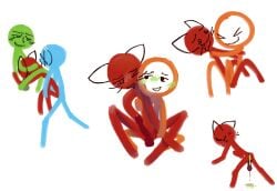 alan_becker animator_vs_animation anime_face blue_(avm) cat cat_boy cat_ears catboy cum cum_in_ass emoticon femboy gay gay_anal gay_blowjob gay_domination gay_male gay_sex gay_threesome green_(ava) green_(avm) green_blush male male_only male_penetrating_male red_(animator_vs_animation) red_(avm) stickfigure stickman the_second_coming_(animator_vs_animation) threesome twink u/dumpsterfire7120