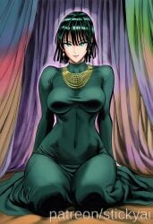 1girl 1girls ai_generated anime breasts curvy curvy_female curvy_figure eyes female fit fubuki_(one-punch_man) hair nsfw one_punch_man stickyai tits voluptuous