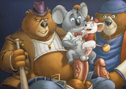buster_moon femboy furry furryrevolution gay gay_anal homosexual homosexual_male illumination_entertainment male/male male_focus male_only male_penetrated male_penetrating male_penetrating_male mike_(sing) seth_macfarlane sing_(movie) universal_pictures universal_studios