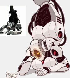 Glados (Humanoid) Rule 34 Image