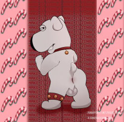 1boy 20th_century_fox 20th_century_studios 20th_television_animation brian_griffin christmas dewkei family_guy fox_corporation fuzzy_door_productions holidays male male_only seth_macfarlane