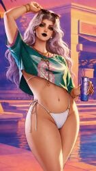 1girls 3 2026 black_cat_(marvel) breasts felicia_hardy female female_focus female_only grand_theft_auto grand_theft_auto_vi large_ass large_breasts light-skinned_female light_skin marvel renanvp solo spider-man_(series) thick_thighs thighs wide_hips