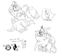 furry futanari grace_(roblox) leaf seesay_(grace) spread_legs stem_(grace) straight vines_tentacles