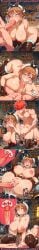 ahegao ai_generated atelier_ryza big_breasts comic cowgirl_position creampie cross-section cum cum_in_mouth deepthroat doggy_style english_text fellatio fingerless_gloves hairband huge_breasts indoors muscular_male nipples nude penis pussy rampa69 reisalin_stout rolling_eyes saliva sex speech_bubble squirt star_necklace sweat testicles thighhighs tongue_out uncensored vaginal_penetration workshop x-ray