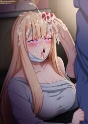 1boy 1boy1girl 1girl 1girls after_blowjob after_fellatio after_oral after_sex alternate_version_available artist_name bangs big_boobs big_breasts big_cock big_dick big_penis big_tits blonde blonde-haired_female blonde_eyebrows blonde_female blonde_hair blonde_hair_female blunt_bangs blushing_female boobs breasts cock cum cum_drip cum_dripping cum_dripping_from_penis cum_in_mouth cum_inside cum_on_face cum_on_hair cum_on_penis cum_on_tongue cum_splatter cum_spurt cum_string cumshot cumshot_on_face cumshot_on_hair dick erect_cock erect_dick erect_penis erection eyebrows eyebrows_visible_through_hair glowing glowing_eyes gojou_wakana grey_sweater hair half-closed_eyes hard_cock hard_dick hard_penis heart-shaped_pupils huge_boobs huge_breasts huge_cock huge_dick huge_penis huge_tits kitagawa_marin light-skinned_female light-skinned_male light_skin light_skinned_female light_skinned_male long_hair looking_pleasured marin_kitagawa mask my_dress_up_darling neocoill open_mouth patreon patreon_link patreon_logo patreon_url penis pink_eyes pleased_expression pleasure pleasure_face pleasured pleasured_face pleasured_female really_long_hair shiny shiny_boobs shiny_breasts shiny_hair shiny_skin shiny_tits sono_bisque_doll_wa_koi_wo_suru tits tongue vein veins veins_on_cock veins_on_dick veins_on_penis veiny veiny_cock veiny_dick veiny_penis web_address white-skinned_female white-skinned_male white_skin white_skinned_female white_skinned_male
