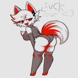 ai_generated female female_only furry furry_only kit_community looking_at_viewer simple_background solo solo_female
