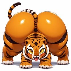 1female 1girl 1girls 2d 2d_(artwork) 2d_artwork ai_generated ass ass_bigger_than_head big_ass big_butt bubble_ass bubble_butt curvaceous curvy curvy_body curvy_figure cute dominant dominant_female dreamworks dreamworks_animation fat_ass fat_butt fat_female female_only furry furry_female kung_fu_panda kung_fu_panda_(movie) large_ass looking_at_viewer master_tigress mature mature_female mature_woman milf milf_body seducing seducing_viewer seductive seductive_look seductive_smile sexy sexy_body sexy_pose shortstack simple_background solo solo_female solo_focus tagme thick_ass thick_body thick_butt thick_thighs tigress toby_cbtc voluptuous voluptuous_body voluptuous_female voluptuous_furry white_background