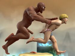 beach forced heresy hero_forge running_away