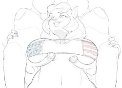 1girls 2023 2boys 2boys1girl 4th_of_july american_flag_bikini anon anthro armless balls big_breasts bikini biped breasts breasts_apart clothing dark_glans dbaru digital_drawing_(artwork) digital_media_(artwork) domestic_cat erection eyebrows eyelashes eyelids felid feline felis female female_on_human fingernails genitals glans glistening glistening_genitalia glistening_glans glistening_penis group hair hand_on_another's_butt hand_on_another's_hip hand_on_butt hand_on_hip hanna-barbera hi_res human human_on_anthro humanoid_genitalia humanoid_hands humanoid_penis imminent_sex imminent_threesome interspecies lips long_hair looking_down male male/female male_on_anthro mammal monochrome nails navel penis prick_ears sketch smile spot_color standing stars_and_stripes swat_kats swimwear thin_eyebrows trio turmoil united_states_of_america