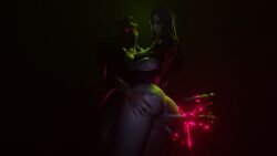 2girls ass ass_grab caitlyn_kiramman female female/female female_dominating_female female_domination female_only femdom hand_on_ass image league_of_legends mask masked masked_female multiple_girls red_eyes renata_glasc riot_games topless woman_in_suit women