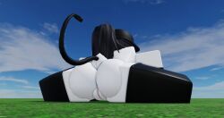 1girls 3d ass balanced_craft_wars black_blindfold black_cap blindfold breasts craftwars_knockoff demon_girl demon_horns demon_tail female hat horns lampshaderr34 pale-skinned_female pale_skin ponytail presenting pussy roblox roblox_avatar solo solo_female solo_focus source_request succubus supercoolusername_(roblox) thighhighs