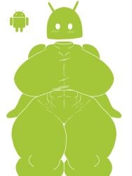 1girls android_(os) anthro anthro_only anthrofied big_breasts breasts bugdroid completely_nude female female_only green_skin hips huge_breasts humanoid large_breasts looking_at_viewer mascot naked naked_female nude nude_female nudity reference_image solo solo_female thick thick_thighs thighs videogamedunky wide_hips