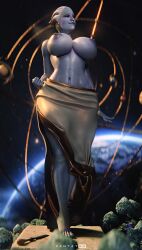 asari from mass effect by vantat88