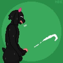 animated anthro ass black_body black_fur bodily_fluids both_hands_on_penis bovid breath caprine circle closed_eyes cum cumshot deltarune digital_media_(artwork) ejaculation fur genital_fluids genitals goat green_background horn humanoid_genitalia humanoid_penis long_ears looking_pleasured loop male male_only mammal masturbation notbraveenough nude panting penis pink_horn pixel_(artwork) pixel_animation ralsei ropes short_playtime simple_background solo solo_focus sweat tail undertale_(series)