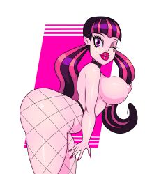 big_ass big_breasts big_butt big_nipples bimbo bimbo_prostitute curly_hair cute draculaura fishnets goth jose12mexico long_hair looking_at_viewer mattel monster_high naughty naughty_face open_legs pink_body pink_eyes pink_hair pink_nipples pink_skin ponytail prostitute prostitution simple_background twintails vampire vampire_girl