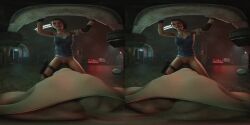 1boy 1girls 3d animated big_breasts blender blue_eyes breasts cowgirl_position jill_valentine jill_valentine_(sasha_zotova) looking_at_viewer looking_pleasured partial_male pleasure_face pov pov_eye_contact project_vega pussy resident_evil resident_evil_3 resident_evil_3_remake riding sound stereogram tagme thick_thighs vagina vaginal vaginal_penetration vaginal_sex video virtual_reality vixxenva voice_acted vr vr_media