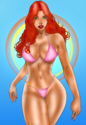 bikini fabio jean_grey marvel marvel_comics marvel_girl phoenix_(x-men) winchester01 x-men