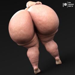 1girls 3d 3d_(artwork) areolae ass bbw big_ass butt_focus cellulite daz3d daz_studio fat fat_woman feet female female_only gilf granny hand_on_butt hips jowls large_ass lowhangingfruit3d_(artist) mature_female nude nude_female nun old old_woman original_character overweight overweight_female pinup red_nails solo sunspots thick_ass toes wide_hips wrinkled_feet wrinkled_skin wrinkled_soles wrinkles