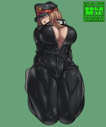 1girls big_breasts camie_utsushimi clothed clothing female looking_at_viewer mostly_clothed my_hero_academia shosho_oekaki shounen_jump solo solo_female tagme thick_thighs utsushimi_camie zipper