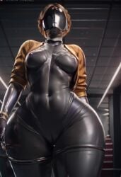 ai_generated android android_girl animated ass atomic_heart breasts civitai covered_erect_nipples covered_navel covered_nipples covered_pussy curvy curvy_ass curvy_body curvy_female curvy_figure curvy_hips curvy_thighs faceless faceless_character faceless_female female female_focus female_only female_robot gold_jacket gynoid jacket kirillai left_(atomic_heart) mask metallic_body pussy robot robot_girl tagme the_twins_(atomic_heart) thick thick_ass thick_hips thick_legs thick_thighs thighs video video_game video_game_character video_game_franchise video_games