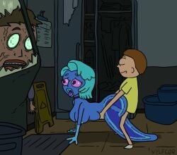 human fangirl (rick and morty) from rick and morty by vylfgor