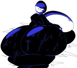 fem gaster from deltarune by freakiestlad