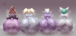 4females 4girls ass ass_bigger_than_head ass_crack ass_focus ass_row ass_up big_ass butt_bigger_than_head butt_crack enormous_ass enormous_butt evedeve female female_only huge_ass huge_butt hyper hyper_ass hyper_butt league_of_legends league_of_legends:_wild_rift line_up lulu massive_ass massive_butt musk musk_clouds musky_ass musky_butt naked naked_female only_female only_females pointy_ears poppy shortstack steam steaming_body steamy_ass steamy_breath steamy_butt sweat sweatdrop sweating sweaty sweaty_ass sweaty_body sweaty_butt tristana vex_(league_of_legends) yordle yordle_only yordles