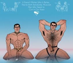 2boys abs actor celebrity clark_kent cock cum david_corenswet dc dc_comics dcu erect_penis gay henry_cavill in_character james_gunn male male_only muscles penis superman superman_(2025) superman_(clark_kent) superman_(series) yaoi zack_snyder