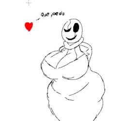 fem gaster from deltarune by idespiseyoyos
