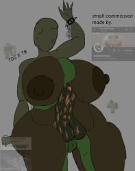 1boy 1girls aerolae ass balls ballsack big_ass big_breasts boss_2_(tower_battles) breasts commission crossover face_in_breasts faceless_female female giant_boss_(tds) male meme meme_in_the_background nerdly_duck nipples patient_zero reference_image roblox roblox_game robloxian self_upload size_difference smaller_male spanish_text tagme taller_female thighs tower_battles tower_defense_simulator traced traced_art traced_artwork zombie