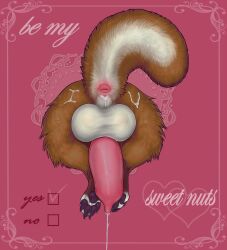 anatomically_correct anatomically_correct_anus anatomically_correct_genitalia anatomically_correct_penis animal_genitalia animal_penis anus ass autofootjob balls big_balls big_penis bodily_fluids canid canine canine_genitalia canine_penis cum cum_drip cum_writing detailed dripping feet feral firefangdragon foot_fetish foot_play genital_fluids genitals hi_res holidays horizontal_anus huge_balls huge_cock kita_tanuki leaking_cum mammal masturbation penis presenting presenting_anus presenting_hindquarters presenting_penis raccoon_dog raised_tail tail tanuki thick_penis valentine's_day valentine's_day_card