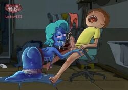 human fangirl (rick and morty) from rick and morty by lustart21