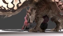 3d_(artwork) anal anal_sex bite blender_(artwork) capcom digital_media_(artwork) dragon dreamworks duo european_mythology fanged_wyvern fellatio feral flying_wyvern fury_(httyd) grey_background group group_sex hi_res how_to_train_your_dragon hyper knot low-angle_view male male/male monster_hunter mythological_creature mythological_scalie mythology night_fury odogaron oral oral_penetration penetration penile penis r4001 rath_wyvern rathalos rathlos rendered scalie sex simple_background spitroast threesome toothless trio western_dragon white_floor