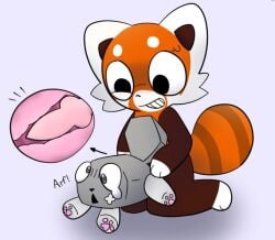 2025 aged_up anal_sex anthro_on_feral anthro_penetrating_feral austin_(brainrotter101) brainrotter101 dandy's_world feral feral_penetrated forced gay knotted_penis knotting male no_visible_genitalia pebble_(dandy's_world) penetration penis rape simple_background yaoi zoophillia