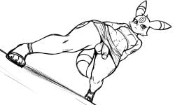 1boy 1femboy 2025 anthro anthro_only eeveelution femboy femboy_only furry game_freak kitsulines male male_only male_umbreon nintendo perspective pokemon pokemon_(species) sketch solo solo_anthro solo_femboy solo_male umbreon